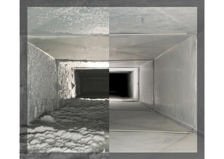 air duct before and after
